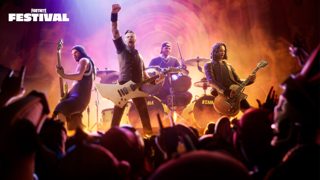 『フォートナイト』にMETALLICAが登場!