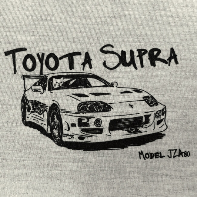 ⚫︎新発売⚫︎TOYOTA スープラ　デザインTシャツ