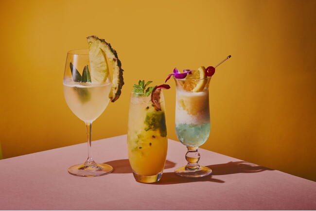 夏期限定 トロピカルカクテルの新作3種を発表