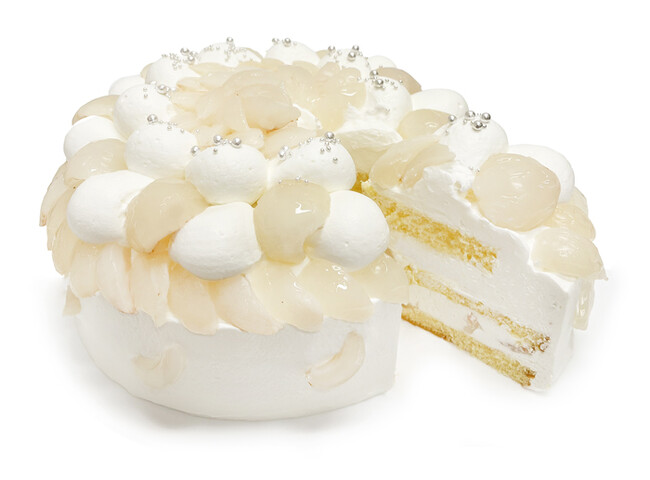 カフェコムサは毎月22日がショートケーキの日!6月は生ライチのショートケーキが登場