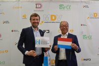 ルクセンブルク経済使節団の病院関係者がMDVを視察　データ利活用事業やPHR「カルテコ」などに関心