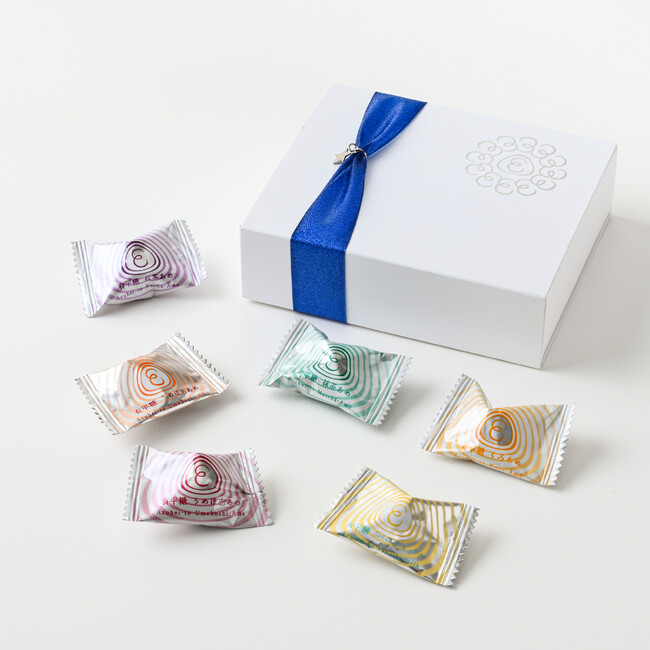 星が一粒光る七夕限定パッケージ「えいたろうあめ詰合せ 天の川」が6月15日に新発売