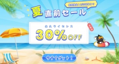 HitPaw 夏直前セール実施中！永久プラン限定30%OFF！
