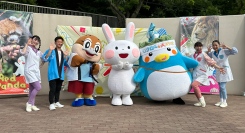 【もずやん×はみがきうさぎ×ロクローでお口の健康の大事さを子供達に伝える】〜カムカムどうぶつえんフェスタinてんのうじどうぶつえん出演レポート