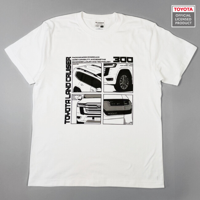 TOYOTA LAND CRUISER 300 デザインTシャツが登場