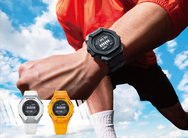 装着性が向上したワークアウトが記録できる“G-SHOCK”