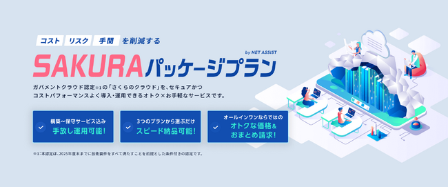 「SAKURAパッケージプラン」の提供開始