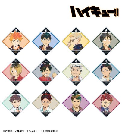 アニメ『ハイキュー!!』のトレーディング Ani-Art 第5弾 アクリルステッカーなどの受注を開始！！アニメ・漫画のオリジナルグッズを販売する「AMNIBUS」にて