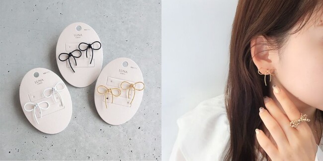 トレンドの『リボンモチーフアクセサリー』が6/13(木)入荷しました。ハイクオリティなアクセサリーやファッション雑貨をプチプライスで販売しております。