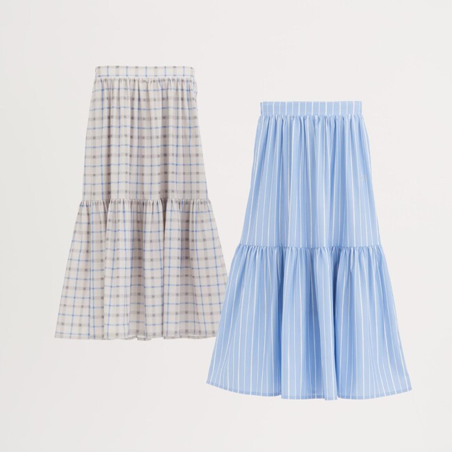 モチーフはDNAを構成する「塩基」!?　通販サイト「QurioStore」から夏らしい“DNA”スカートが新登場！