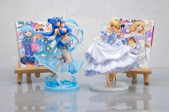 「このすば」アクア&ダクネスの原作版 10周年記念ver.のハイクオリティフィギュアが1万円を切って登場！　6月18日（火）より予約受付開始！