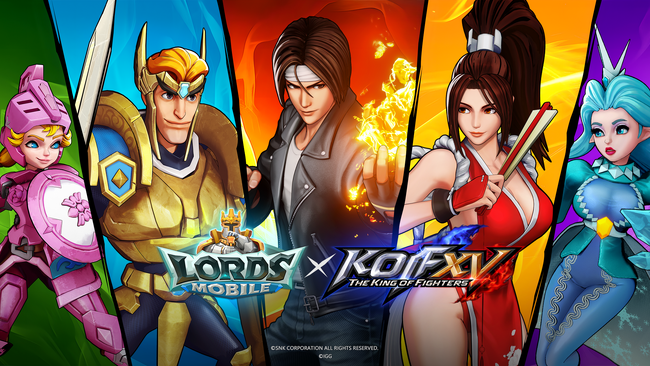 ロードモバイル×THE KING OF FIGHTERS XV コラボ開催中!