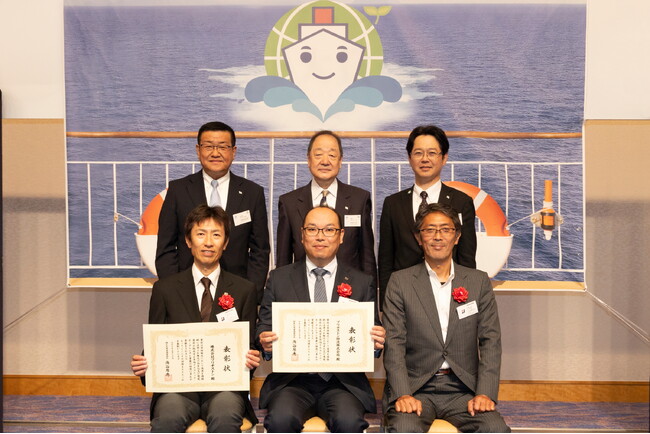 タイヤの栃木発福岡向け輸送において、エコシップ・モーダルシフト事業海事局長表彰受賞