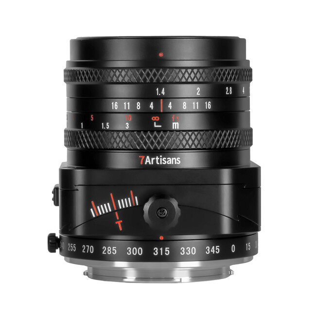 七工匠 7Artisans Tilt-Shift 50mm F1.4 ティルト&シフト APS-C 発売