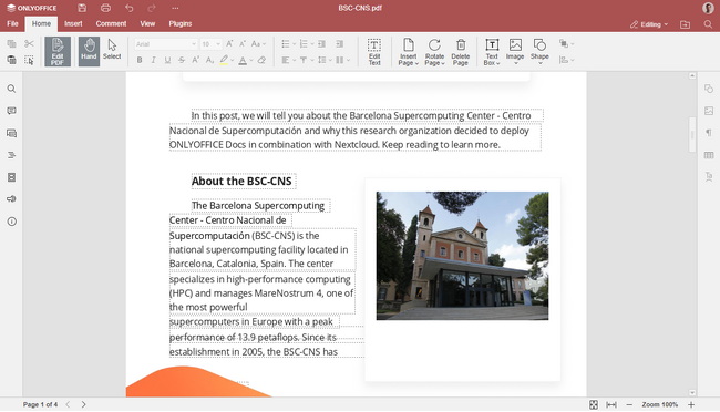 PDFエディター付きONLYOFFICE Docs 8.1がリリース！