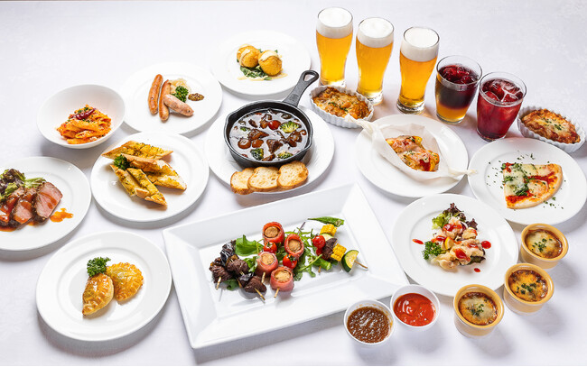 【ザ ロイヤルパークホテル 広島リバーサイド】初開催「リバーサイドカフェの夏 バル料理で冷たいビールを!!」オールディーズを聴きながら楽しむ飲み放題＆オーダーブッフェ