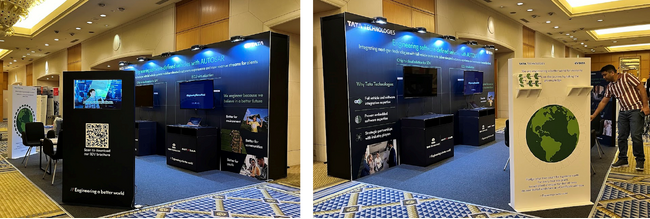 販促特化型マッチングサイト「ハンソクエスト」サービス『販促相談員』、インドの大手IT企業ブース施工を受注