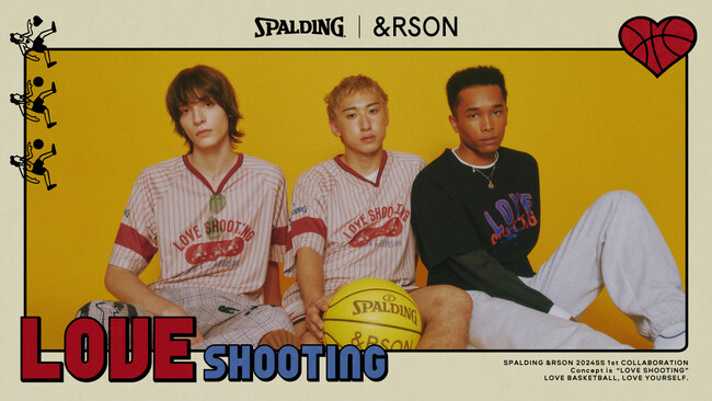 レイクレ・ともやんプロデュースのバスケアパレルブランド「&RSON」、米国のスポーツメーカー「SPALDING」とのコラボアイテムを発売決定！