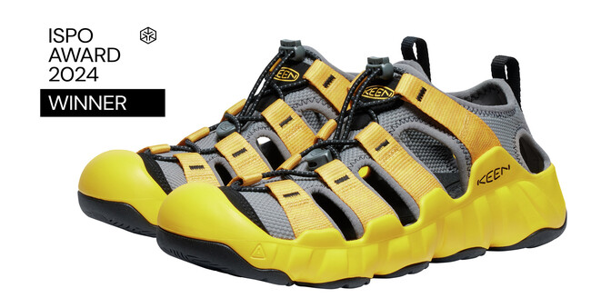 ＜KEEN＞の水陸両用サンダル『HYPERPORT H2』が欧州最大の国際スポーツ用品展示会「ISPO」にて、ISPO 2024 アワードを受賞