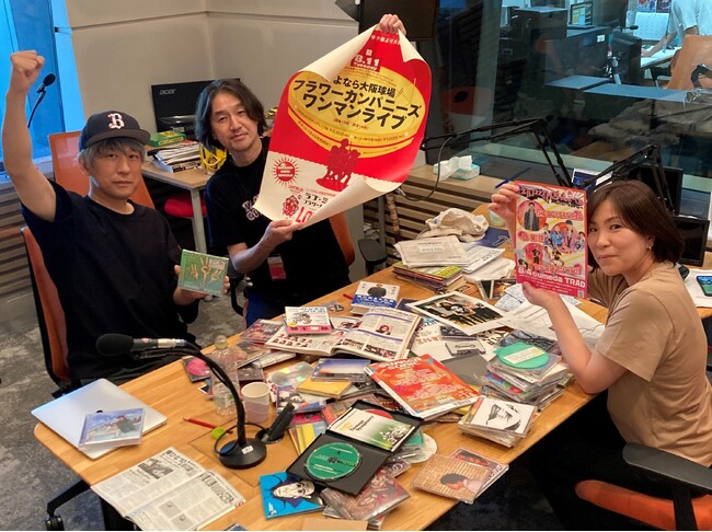 アイクル(中野涼子)、青木清和（umeda TRAD店長）、田口真丈(清水音泉)による45分音楽談義！『ほたるまち発 もうちょっとまじめにやっとくべきやった…ラジオ』