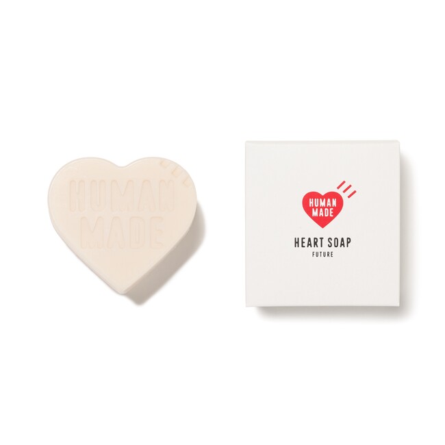 uka×HUMAN MADE。コラボレーションアイテムのHEART SOAP FUTURE が6月22日(土)より登場。