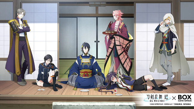 「刀剣乱舞 廻 -虚伝 燃ゆる本能寺- × Box cafe&space」期間限定オープン！！