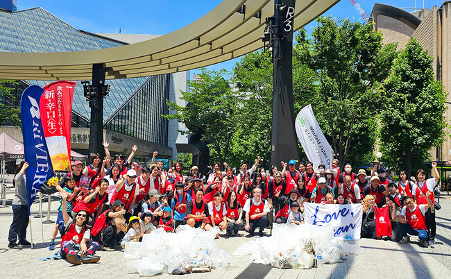 2024年6月8日【世界海洋デー】開催の「街からのLOVE OCEAN大作戦」大成功に終わる！リビエラ主催「海のために街のゴミを拾う」イベントに、豊島区長や立教大学生、地元企業ら約100名が池袋に集合