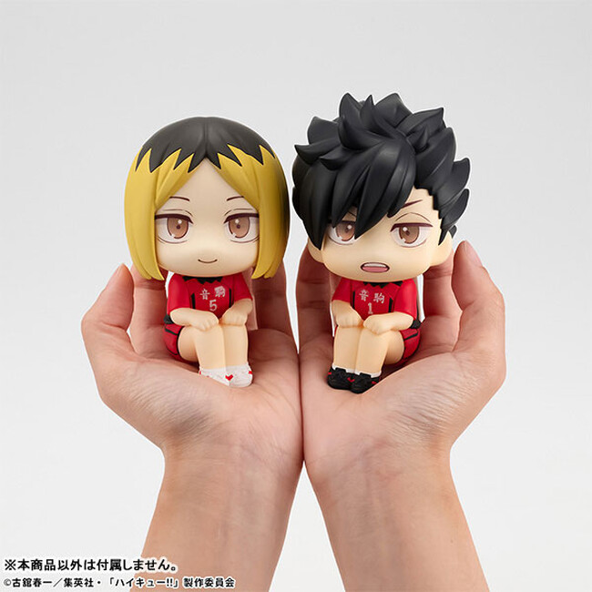 『ハイキュ―!!』より「孤爪研磨」「黒尾鉄朗」が、見上げ＆おすわりポーズのフィギュアシリーズ「るかっぷ」に登場。