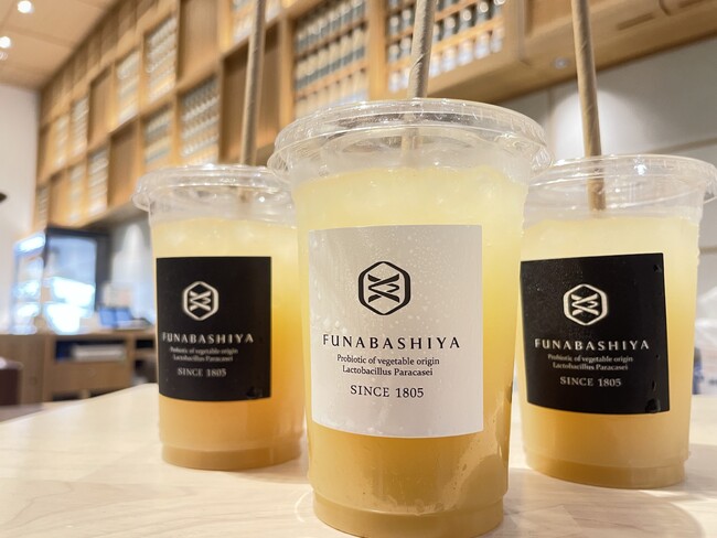 【砂糖不使用・無添加】ご好評により船橋屋カメイドクロック店限定の身体にやさしい乳酸菌ドリンクに夏にぴったりなフレーバーが再登場。