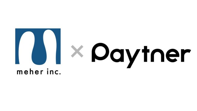 100万人に輝ける場を提供するmeher（ミーハー）、Paytnerとの業務提携を開始