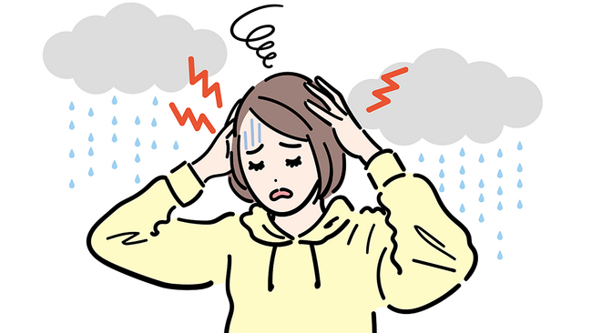 自分は「頭痛持ち」だと思う人は2割　天候などの「気圧の変化が要因」が半数
