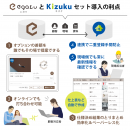 「egaku／エガク」と「Kizuku／キズク」、セット導入の利点