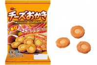 ブルボン、三種の唐辛子を効かせた夏の味わい　「チーズおかき三種のこく旨唐辛子味」を7月2日(火)に新発売！