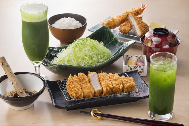 【ファンケル×さぼてん】1日分の緑黄色野菜量を使用した「国産ケールグリーン生ビール・ハイボール」を7月1日（月）より提供開始