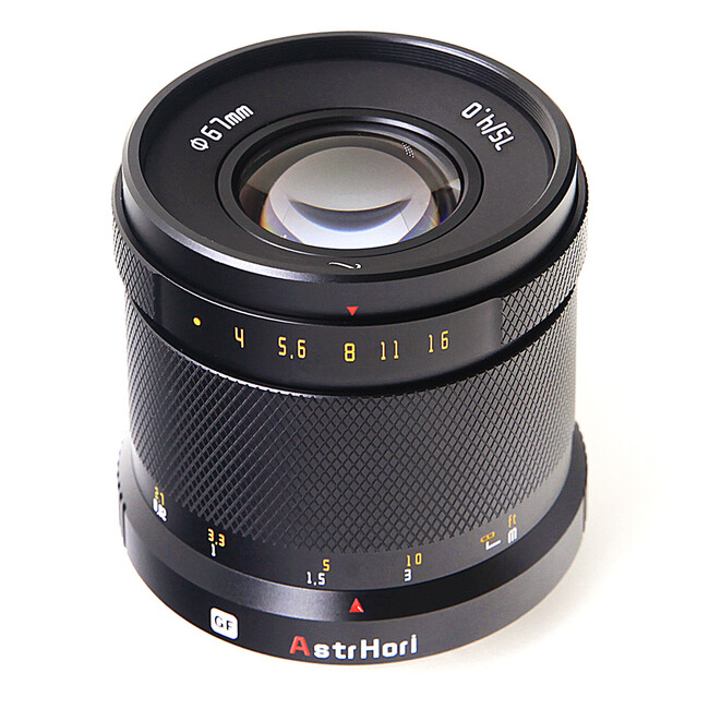 【E＆Iクリエイション株式会社】AstrHori アストロリの交換レンズ「AstrHori 75mm F4.0 GFX」を発売開始
