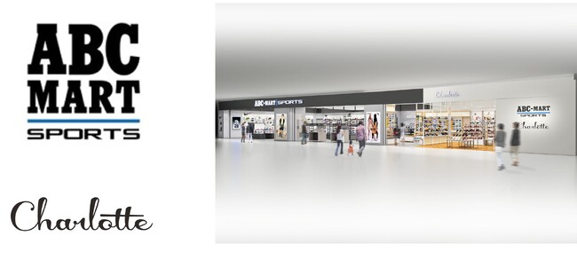 ABC-MART SPORTS / Charlotte イオンモール名古屋茶屋店　2024年6月28日(金) オープン