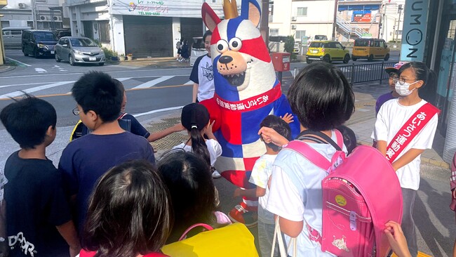 ゴーディーによるあいさつ運動(24年度6月)実施のご報告