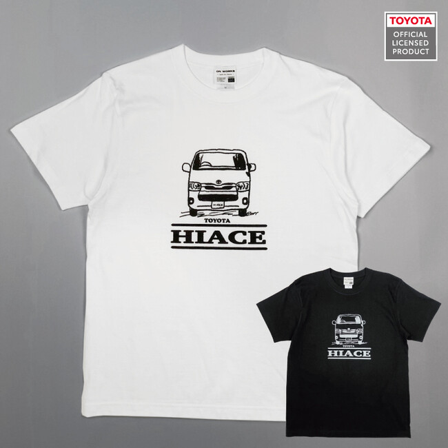 ⚫︎新発売⚫︎TOYOTA ハイエース デザインTシャツが登場！大人用&キッズ用