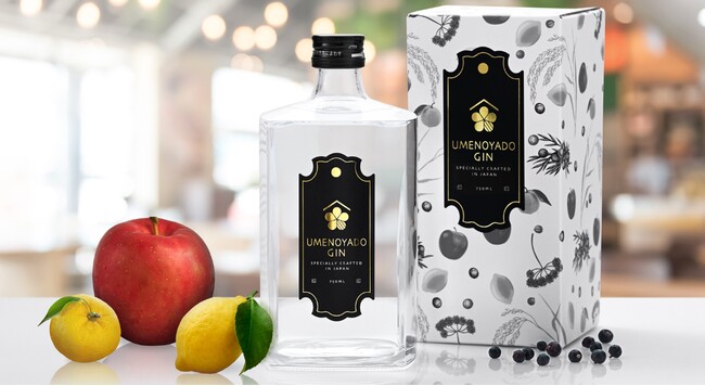 奈良の地酒蔵・梅乃宿酒造がクラフトジン「UMENOYADO GIN」を発売　使い切りに便利なポーションタイプも同時展開