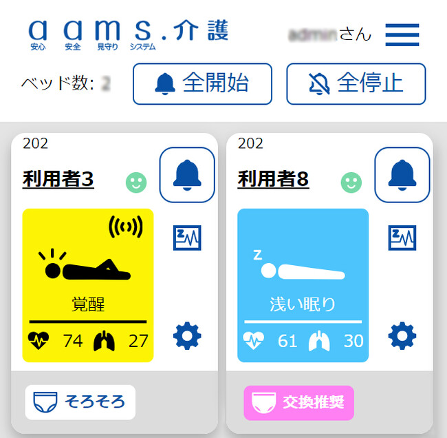 見守り介護ロボット『aams』と排泄センサー『Helppad２』のシステム連携が順次開始、さらなる利便性向上へ