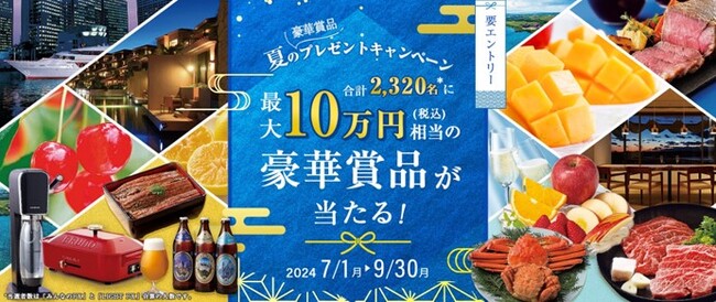 【みんなのFX】最大10万円相当のプレゼントが当たる、夏の豪華賞品プレゼントキャンペーンを実施します！