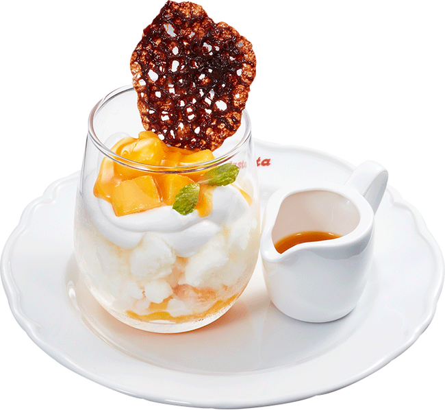 【ジョリーパスタ】夏にぴったり！ひんやり冷たいイタリアのかき氷　ジョリーパスタに2種の“グラスパフェ ミルクグラニータ”が新登場