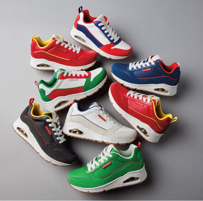 今季のパリ大会を記念した限定コレクション「Skechers Uno Victory Pack」を発表！