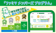 “ファミペイ初”使えば使うほどお得になる会員プログラム『ファミマ メンバーズプログラム』を7月2日より開始！～7月は特典総額2億円相当のキャンペーンを実施～