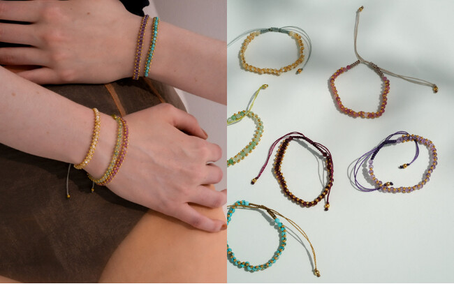 ＜ARTIDA OUD＞ 可憐な花々を想う、“I am” Donation(R)の新作ブレスレットを発売