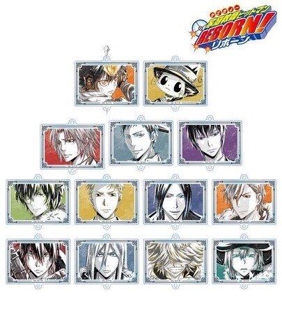 『家庭教師ヒットマンREBORN!』のトレーディング Ani-Art BLACK LABEL つながるアクリルキーホルダーなどの受注開始！アニメ・漫画のオリジナルグッズを販売する「AMNIBUS」にて