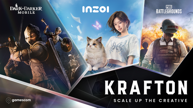 KRAFTON、「Gamescom」にてブース出展をするラインナップを発表！