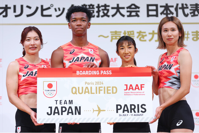 【パリ2024オリンピック】新たに10名が日本代表に内定！新たなユニフォームを身に纏い #まだ見ぬステージへ の思いを語る