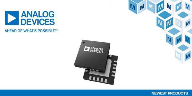 マウザー、Analog Devicesの圧力センサ向け低消費電力かつ高精度なセンサ・インターフェースSoC、MAX40109の取り扱いを開始