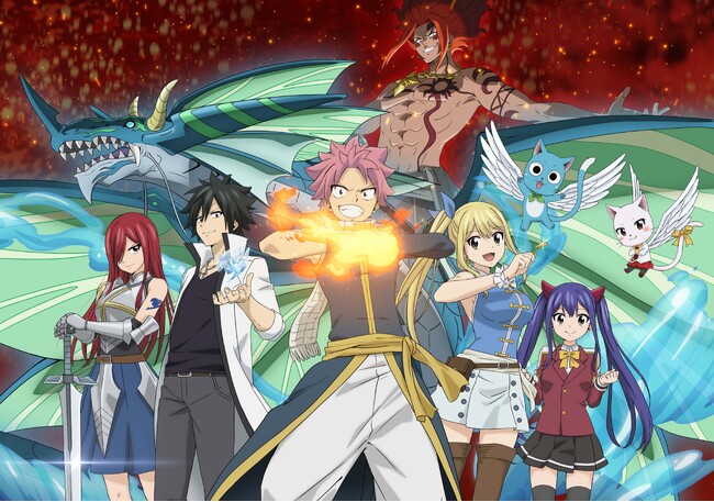 『FAIRY TAIL』シリーズ最新作TVアニメ、7月7日(日)放送開始『FAIRY TAIL 100年クエスト』をLeminoにて同日18:00から最速先行、最新話無料で配信！